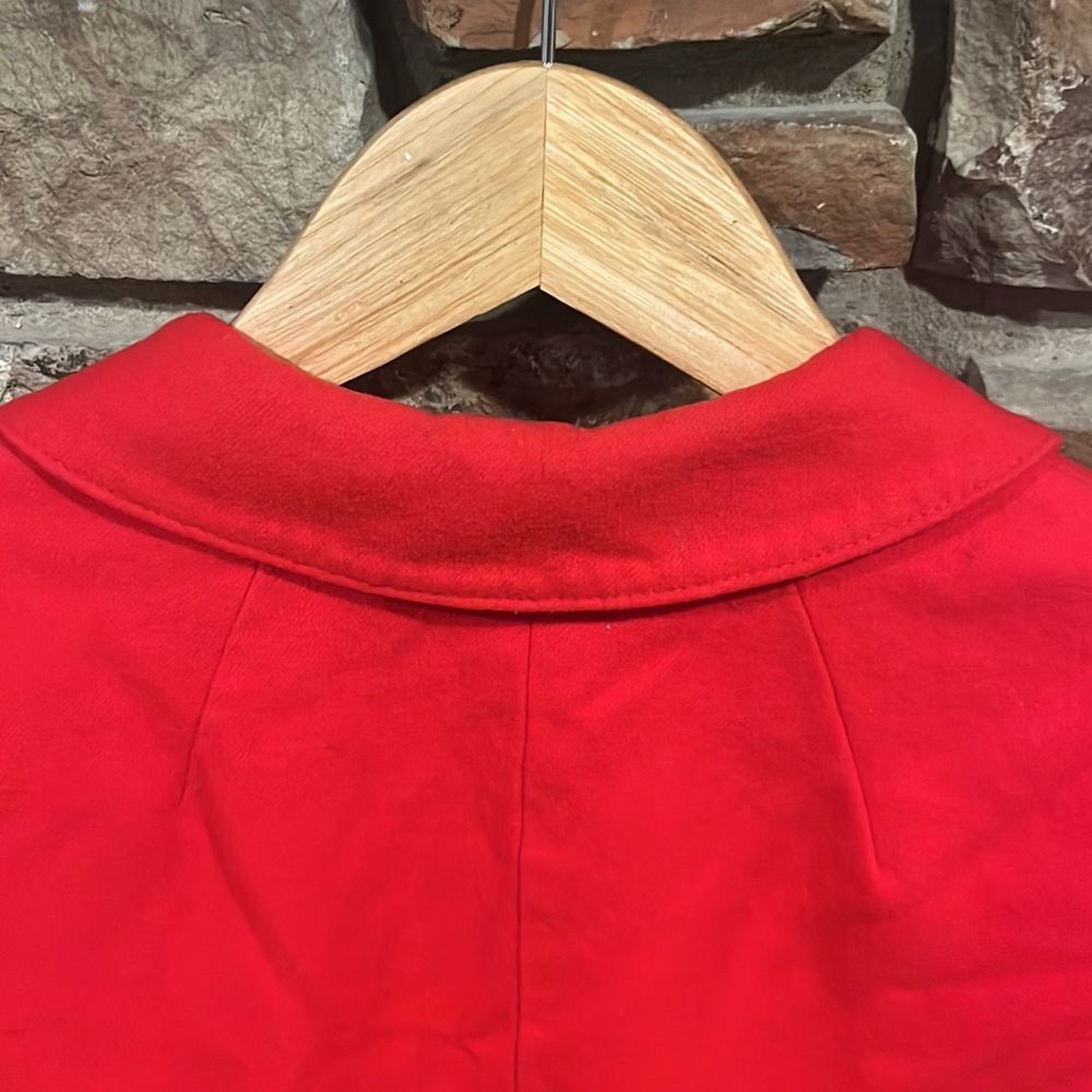 Vintage Pendleton Red Wool Two Button Blazer Jack… - image 6